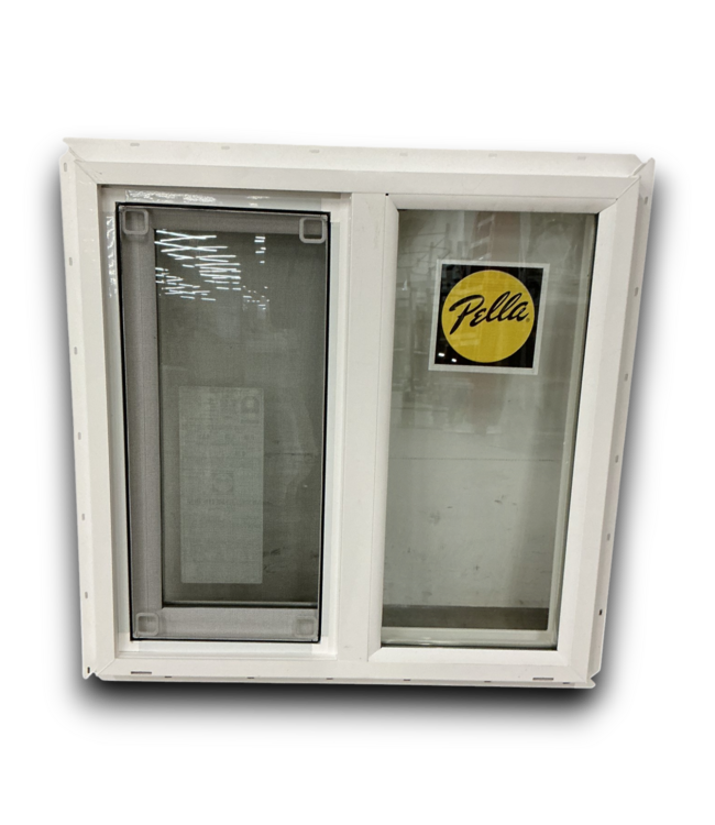 54249 White Vinyl Sliding Window 24 X 24