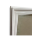 54253 Rectangle White Beveled Wall Mirror