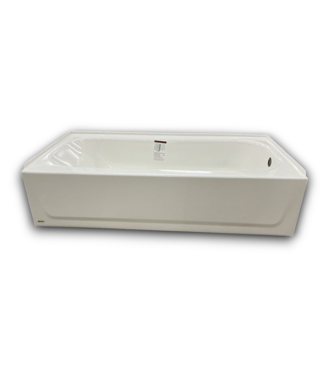 54257 Pro Steel Right Drain Soaking Bathtub 30 X 60