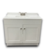 54250 White Vanity With Sink Top & Faucet 36"