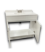 54250 White Vanity With Sink Top & Faucet 36"