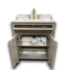54255 Sandbanks 30" Bathroom Vanity With Top And Faucet