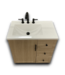 54256 Beige Oak Vanity With Sink Top & Faucet 30.5"w