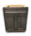 54273 Driftwood Brown Bathroom Vanity Base 27"w