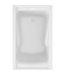 54282 Evolution White Acrylic Drop-in Soaking Bathtub 36 X 60