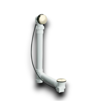 54286 Brushed Nickel Cable Drive With Pvc Pipe