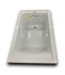 54282 Evolution White Acrylic Drop-in Soaking Bathtub 36 X 60