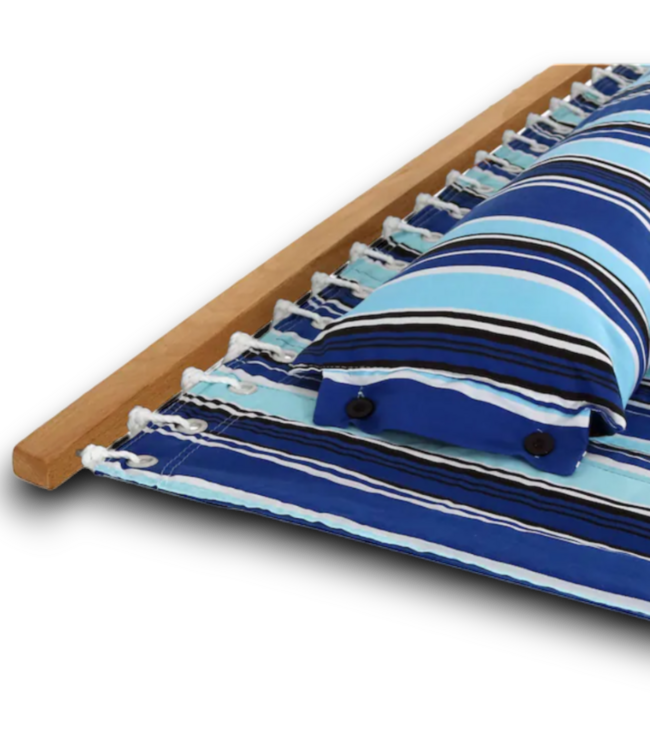 54294 Sunnydaze Decor Catalina Beach Fabric Hammock