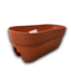 54293 Terracotta Resin Indoor/outdoor Railing Planter 4 Pack