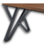 54299 Modern Walnut Dining Table