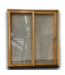 54308 71 X 79 Used Wooden Sliding Doors