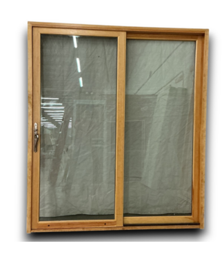 54310 79 X 71 Wooden Sliding Patio Door Used
