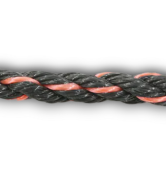 54312 Twisted Polypropylene Rope Roll 0.375"