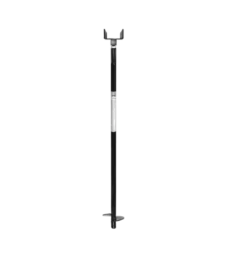54337 Helical Pile 50"- In Black Steele Adjustable Foundation Screw