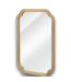 54365 20 X 30 Irregular Rectangle Natural Framed Mirror