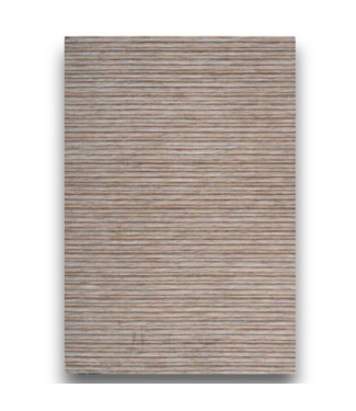 54366 Tuscan Sun Finn Pinstripe Brown Area Rug 9 X 12