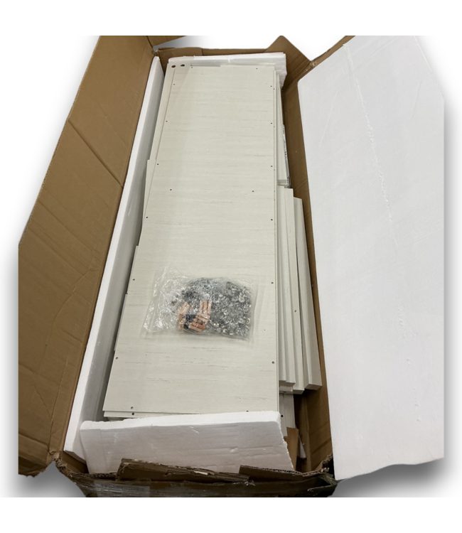 54368 6 Drawer 54” Wood Dresser For Bedroom