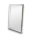 54378 22.5"w X 30.5"h Rectangle Silver Framed Wall Mirror