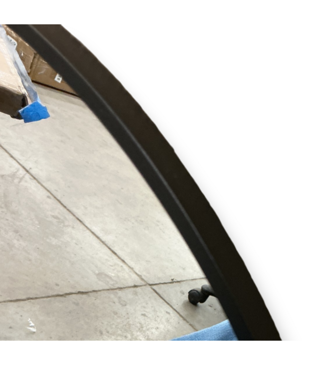 54380 30 X 20 Arch Black Frames Mirror