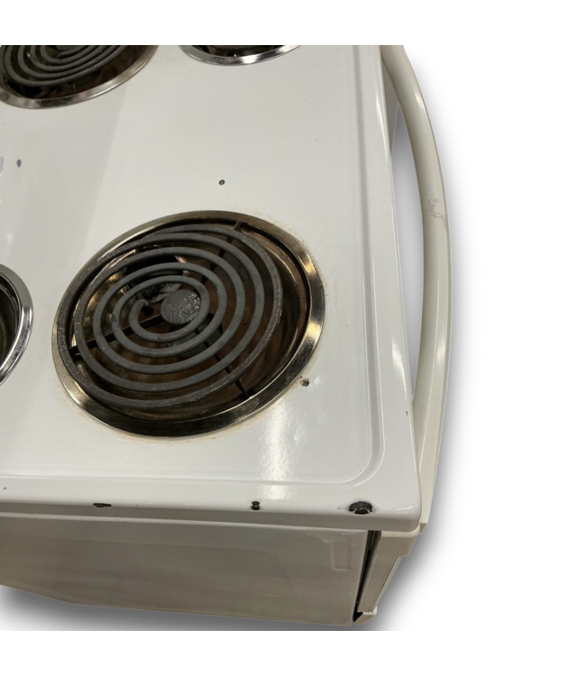 54355 White Electric Range 30"