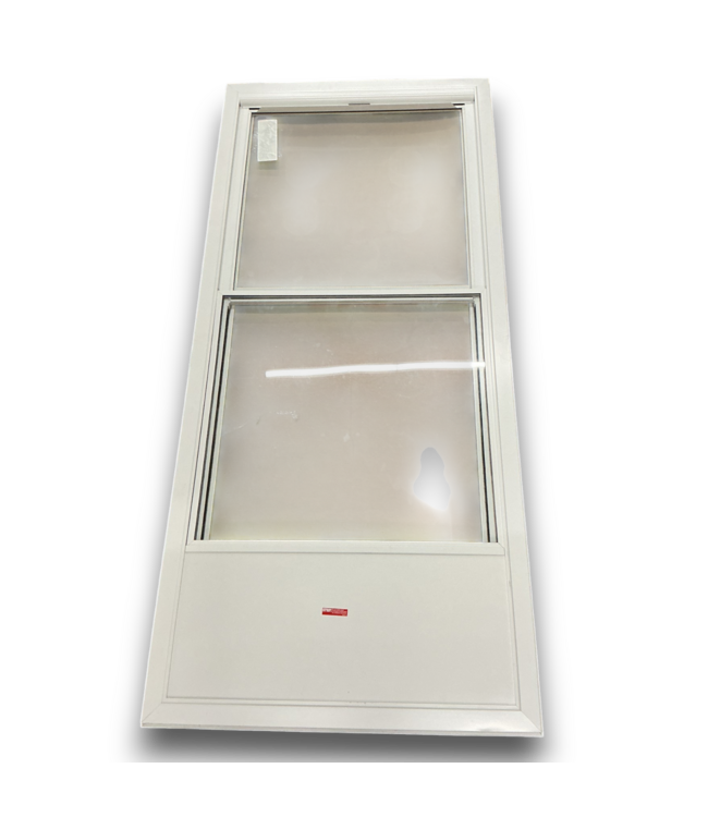 54398 36 X 81 White Aluminum Mid View Stormdoor