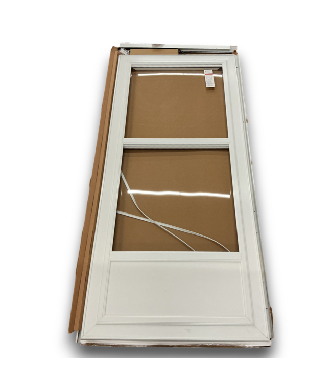 54400 36 X 81 White Aluminum Mid View Storm Door