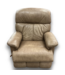 54403 Taupe Recliner Chair