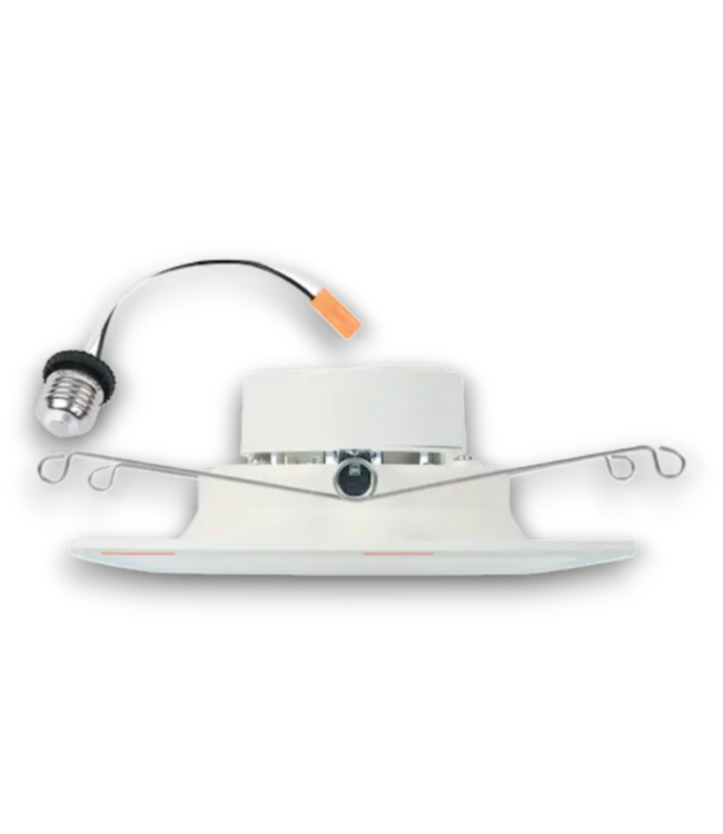 54406 6" Canless Baffle Downlight With Night Light