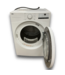 54414 White Stackable Washer And Electric Dryer Combo