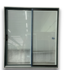 54420 71 X 80 Black & White Vinyl Patio Doors