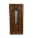 54422 36 X 79 Decorative Woodgrain Entry Door & Glass Insert