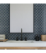 54425 Revalia Remix Radiant Blue Mosaic Wall Tile 40.8 Sq. Ft.