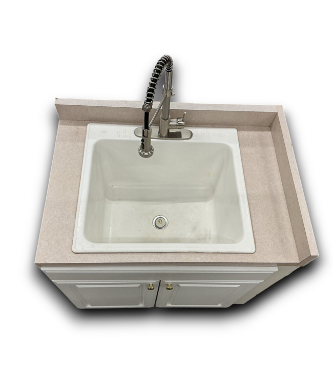 54428 Sink Base With Sink & Faucet 36"w