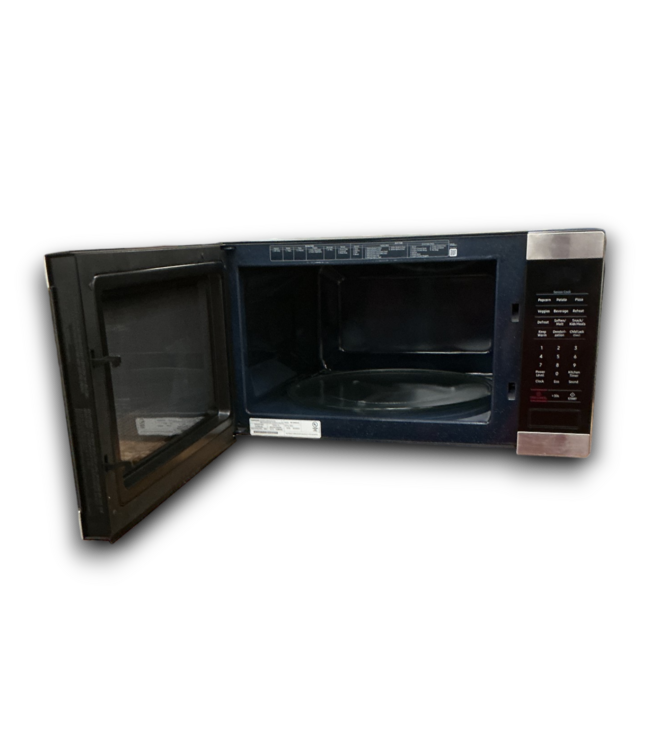 54431 Black & Stainless Steel Countertop Microwave
