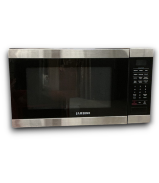 54431 Black & Stainless Steel Countertop Microwave