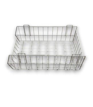 54433 Gray Vinyl Wire Basket 3-pk