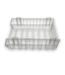 54433 Gray Vinyl Wire Basket 3-pk
