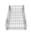 54433 Gray Vinyl Wire Basket 3-pk