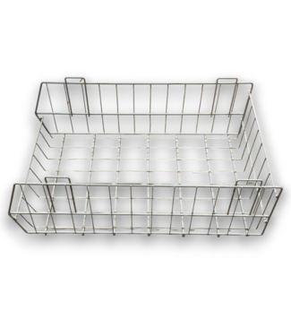 54434 Gray Vinyl Basket 2-pk