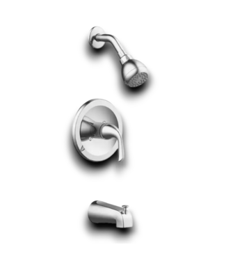 54440 Polished Chrome Bathtub & Shower Faucet