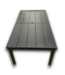 54442 Black Aluminum Patio Table