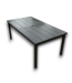 54442 Black Aluminum Patio Table