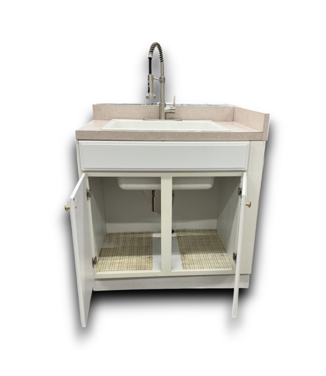 54428 Sink Base With Sink & Faucet 36"w