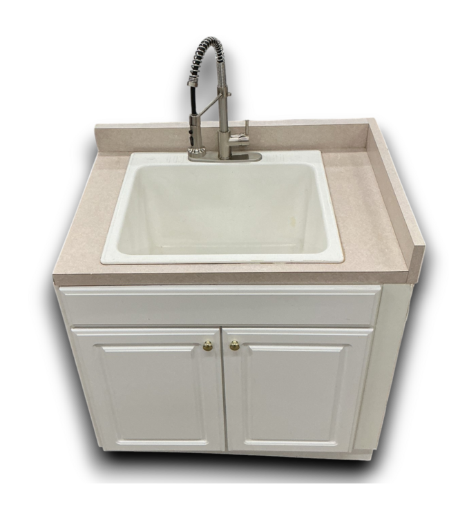 54428 Sink Base With Sink & Faucet 36"w
