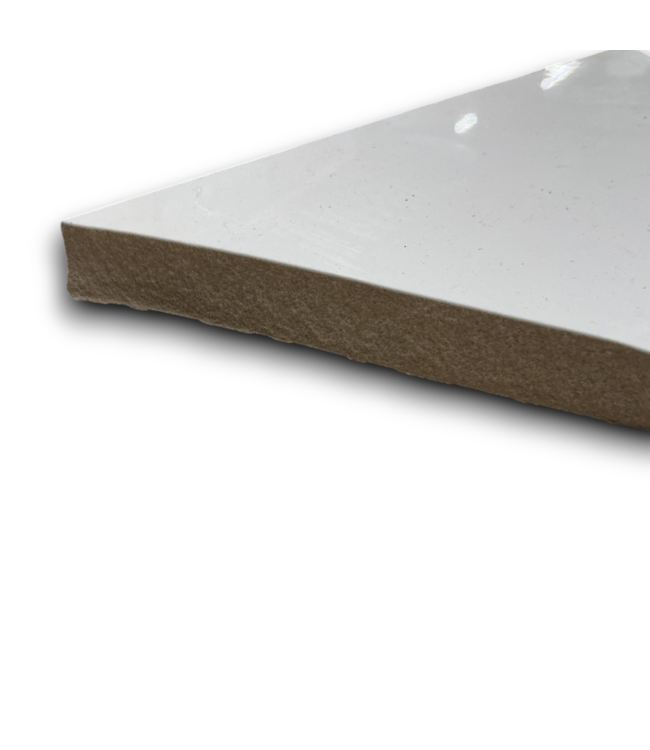 54437 White Glossy Ceramic Tile Set Of 13-boxes