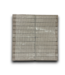 54438 12 X12 Gray Brown Linear Mosaic Tile