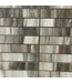 54438 12 X12 Gray Brown Linear Mosaic Tile