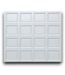 54446 White Classic Garage Door 8' X 7'