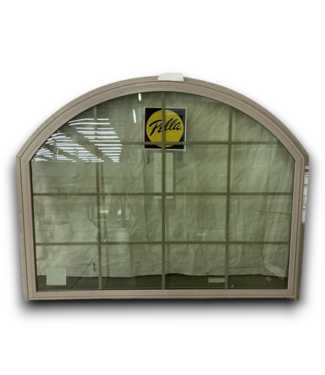 54455 60 X 47 Champagne Vinyl Fixed Arch Top Window