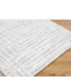54478 Alabaster Stone Collection Polyester Neutral Rectangular Indoor Geometric Area Rug